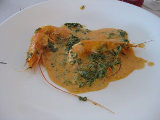 langostinos Jalapeños restaurante Nuevo Segoviano Santander