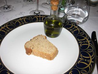 Pan de olivas Restaurante San Roman Escalante