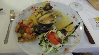Merluza ondarroesa restaurante La Barca de Treto