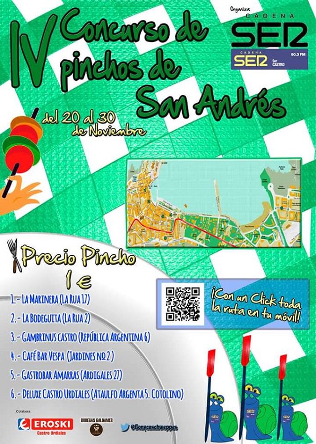 IV Concurso de Pinchos San Andrés Castro Urdiales