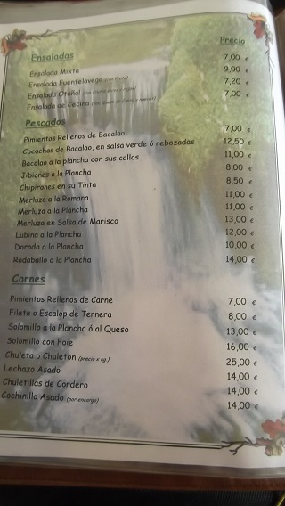Restaurante Fuente La Vega Ramales de la Victoria Cantabria
