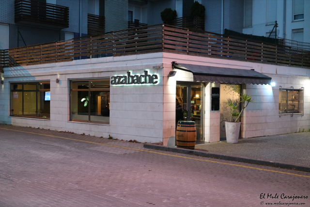 Menu degustacion restaurante Azabache Monpia Cantabria