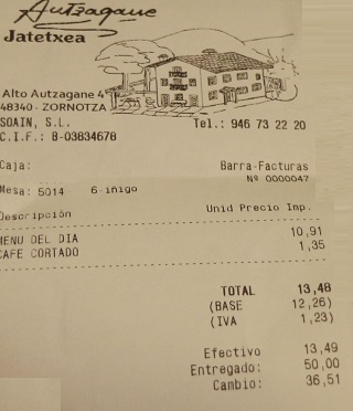 Restaurante Autzagane Amorabieta
