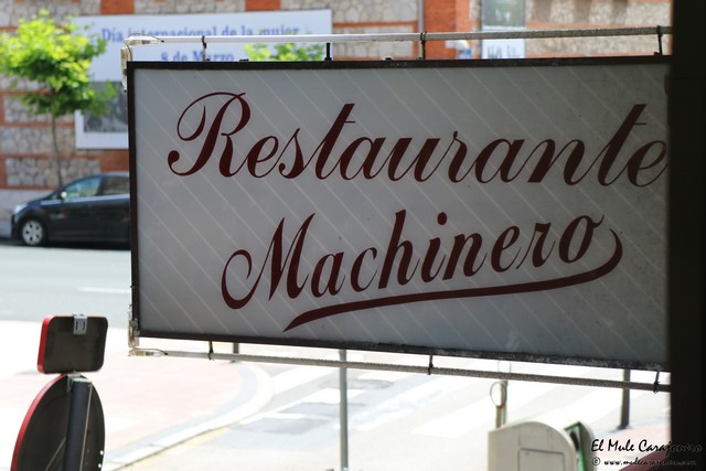Restaurante Machinero Santander menu 25 Aniversario