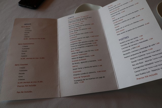 menu Gastronomico Casona del Judio
