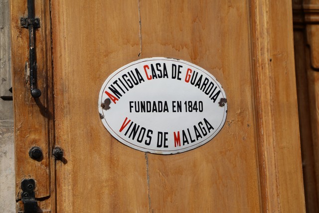 Casa de Guardia vinos de Malaga
