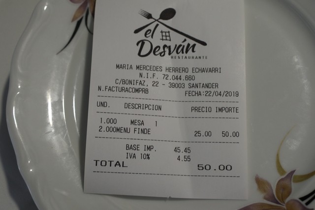 Restaurante El Desvan Santander