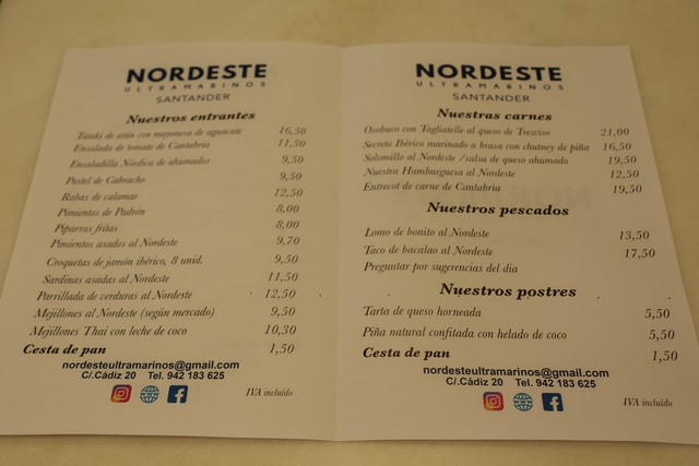 Restaurante Nordeste Santander