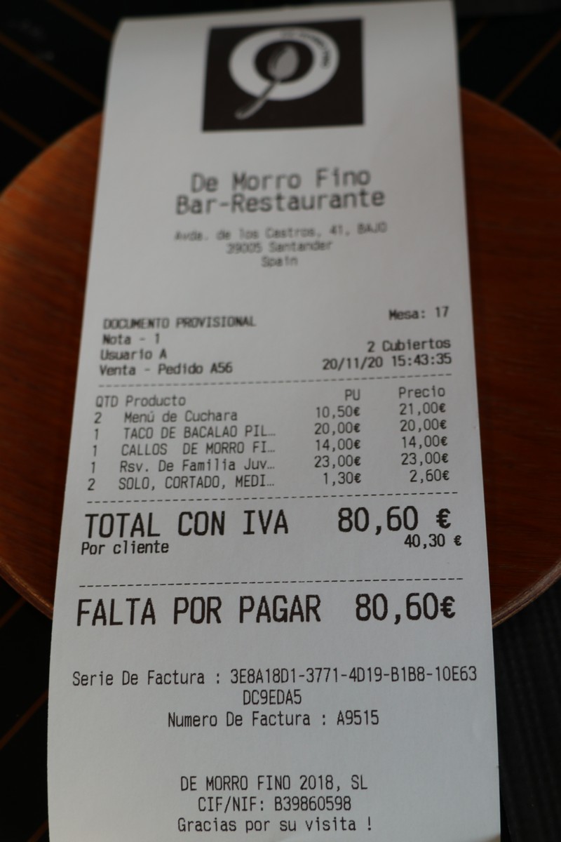 Restaurante De Morro Fino Santander