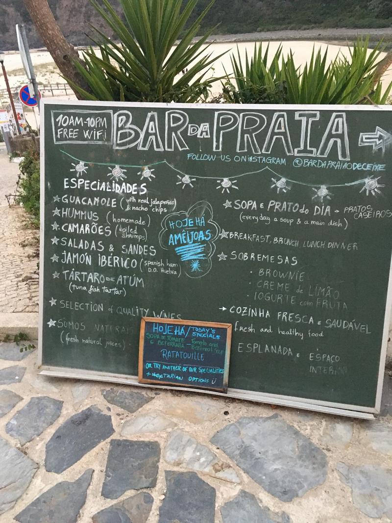 Bar da Praia Odeceixe