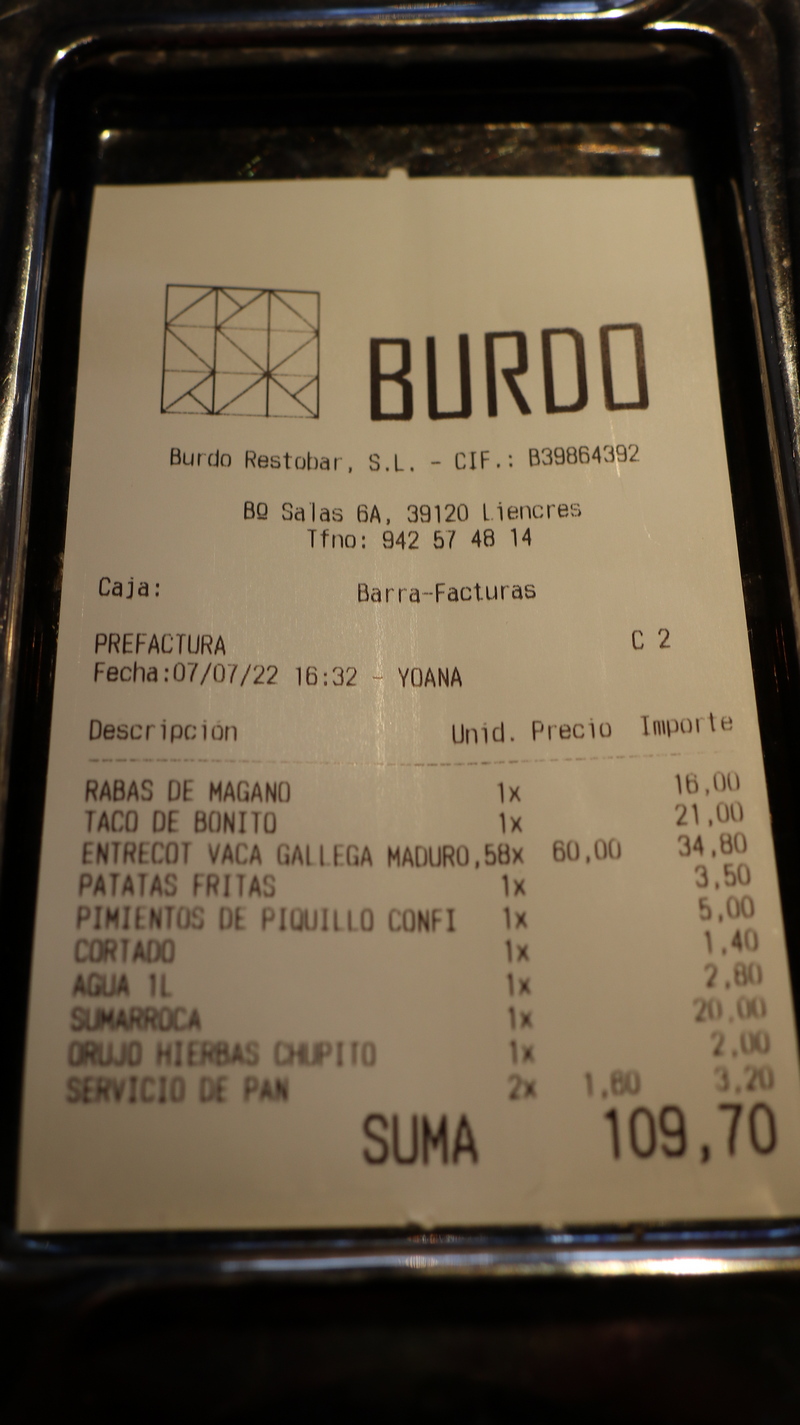 Restaurante Burdo Liencres
