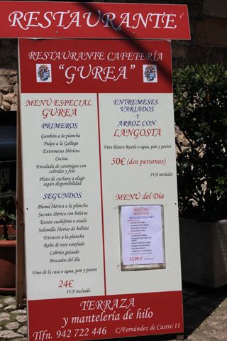 Restaurante Gurea Comillas