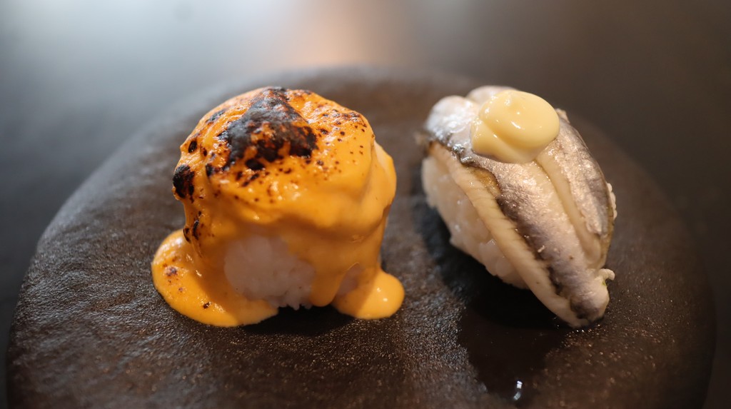 Nigiri de Boquerón con Salsa Provenzal