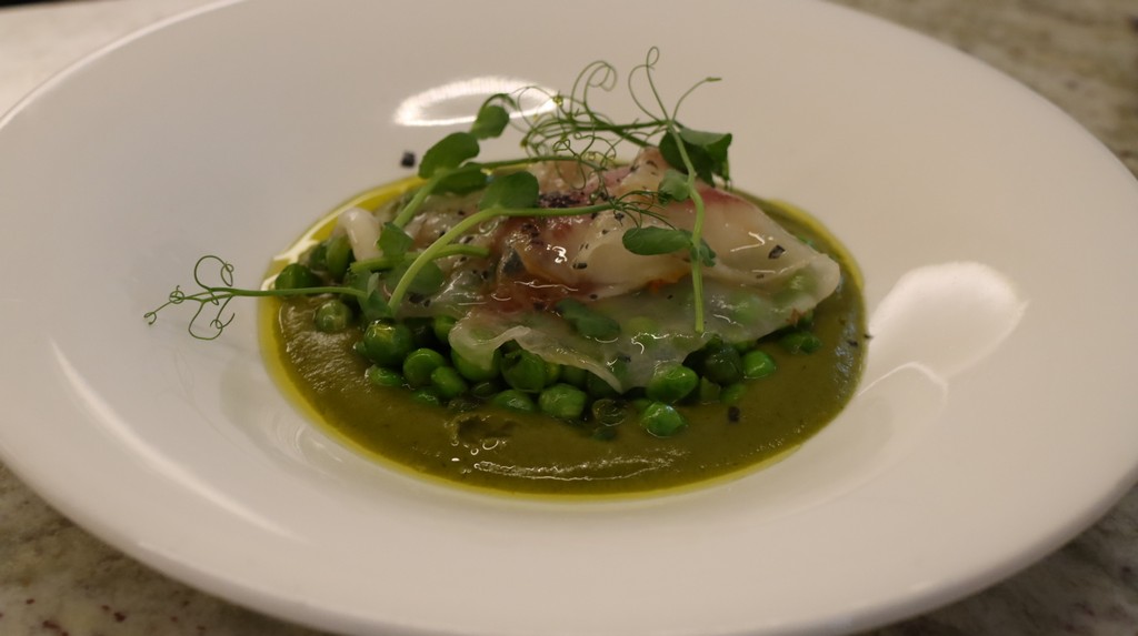 Guisantes con papada Casa Cirana