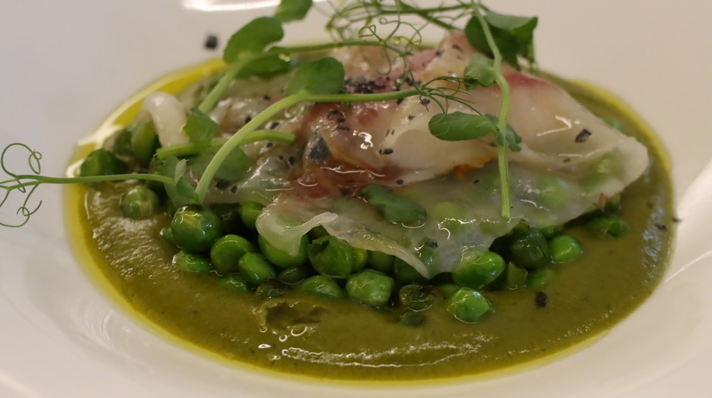 Guisantes con papada Casa Cirana