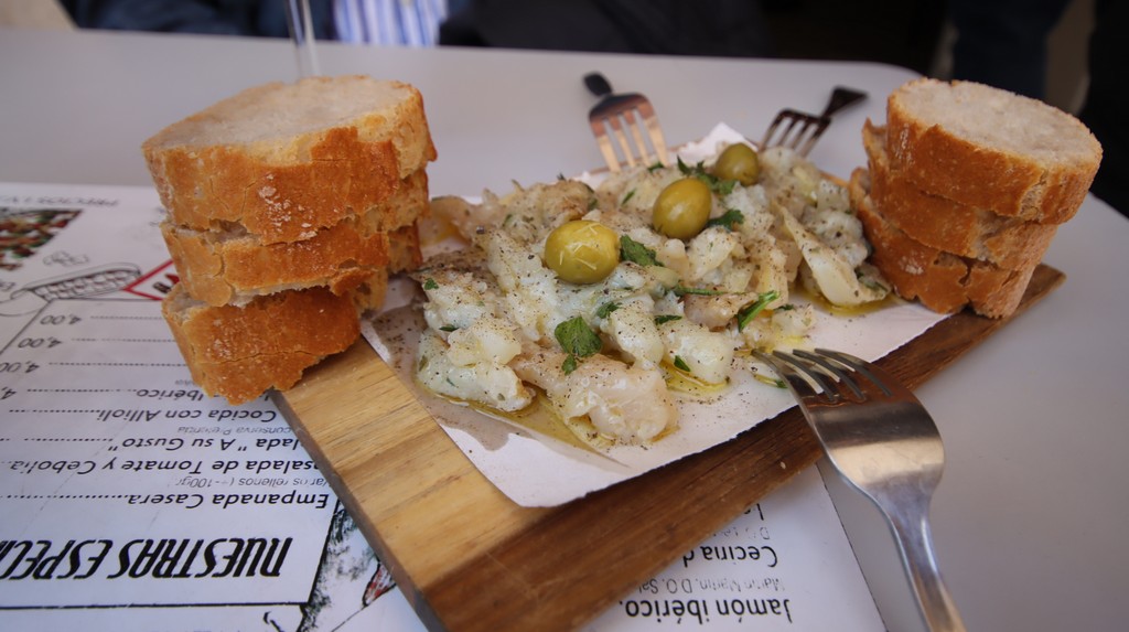 Ensalada de bacalaom La Tienduca Casa del Bacalao