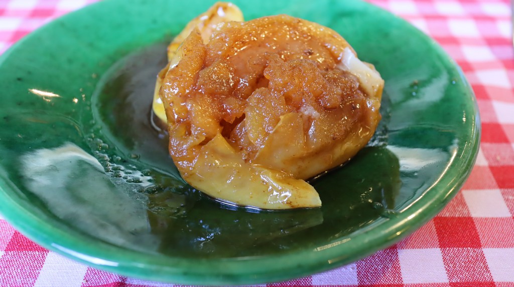 Manzana asada