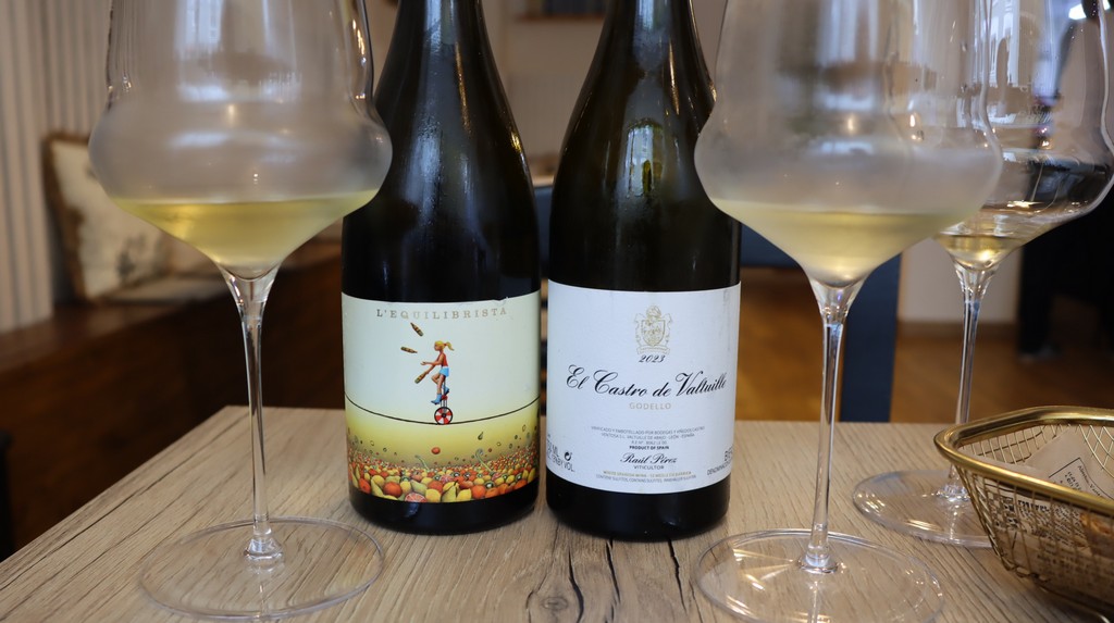 El Equilibrista uva Xarel·lo y El Castro de Valtuille Godello 2023