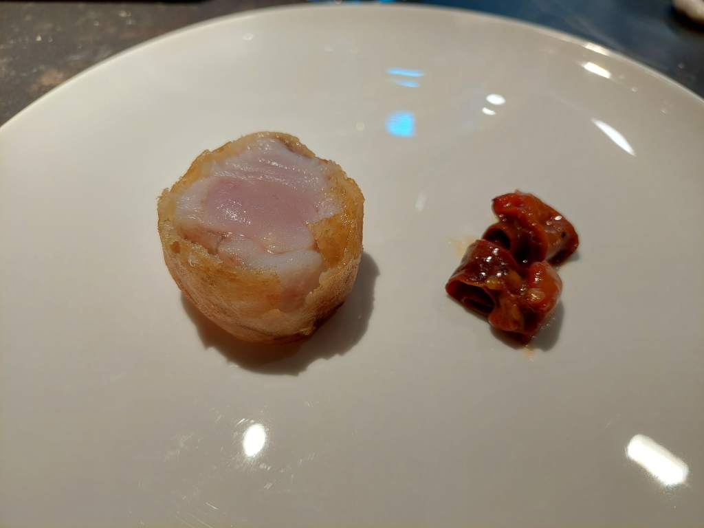 ​Fritura de rape con pimiento