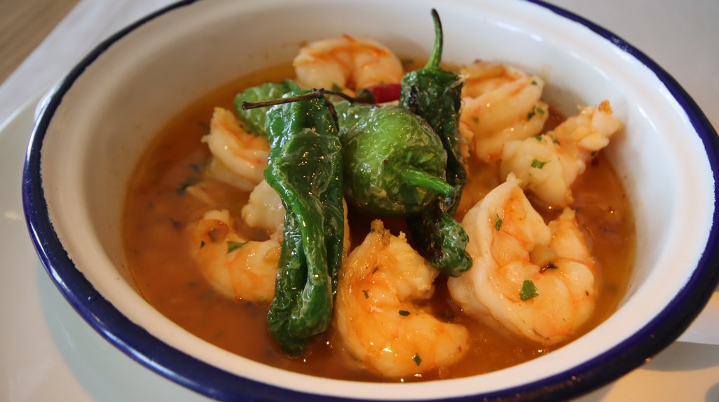 Langostinos al ajillo