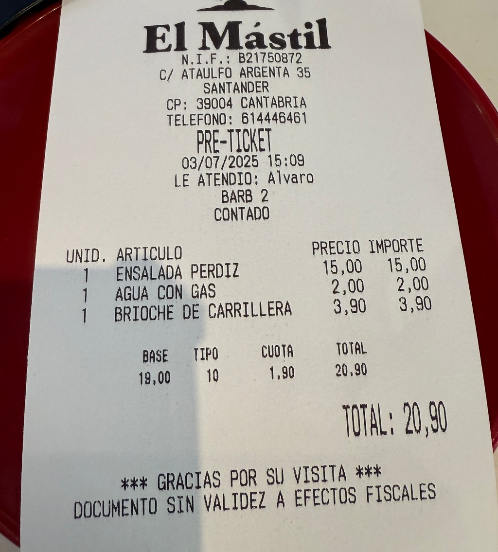 Santander El Mastil