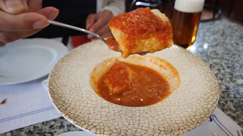 bacalao con tomate
