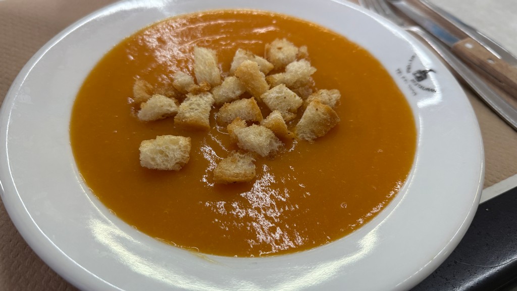 Crema de Calabaza Cafeteria Teleferico
