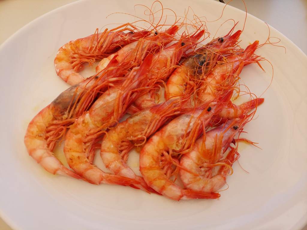 gamba roja de 200 gramos