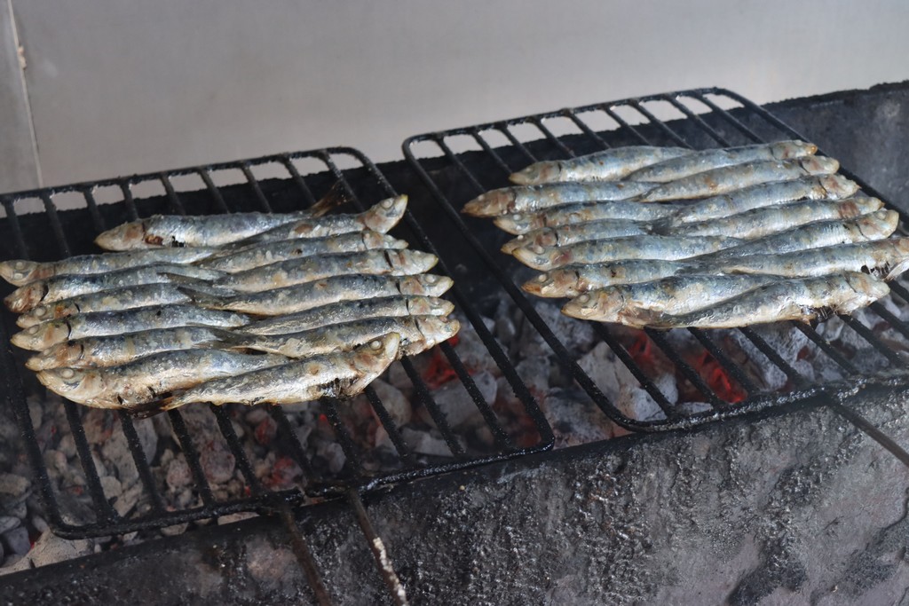 Sardinas a la brasa El Tronky