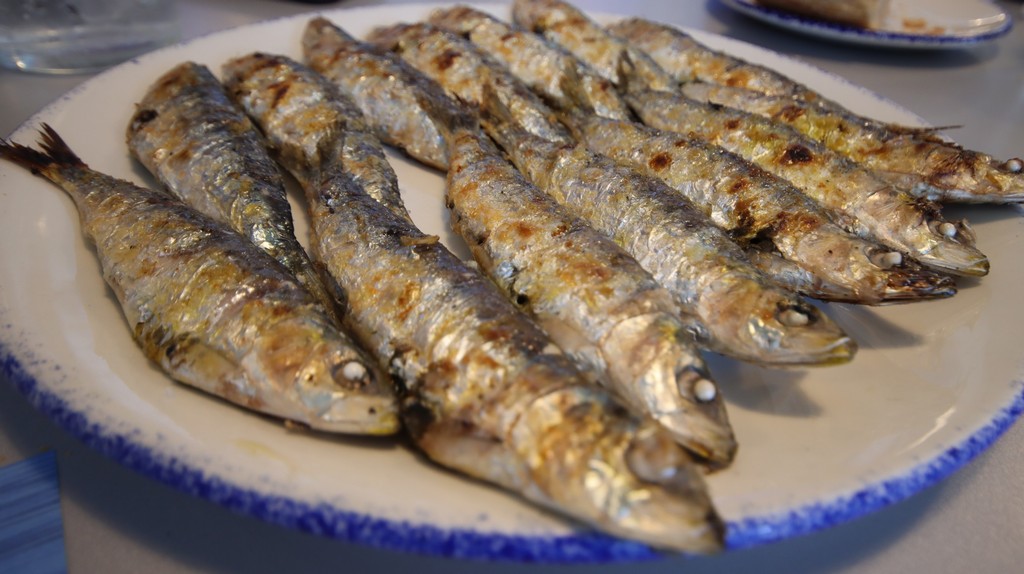 Sardinas a la brasa El Tronky