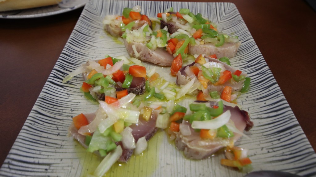 El Chef del Bonito menú de bonito