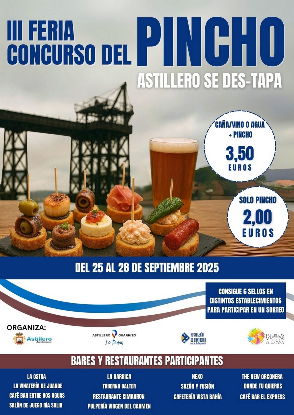 III Feria concurso del pincho Astillero