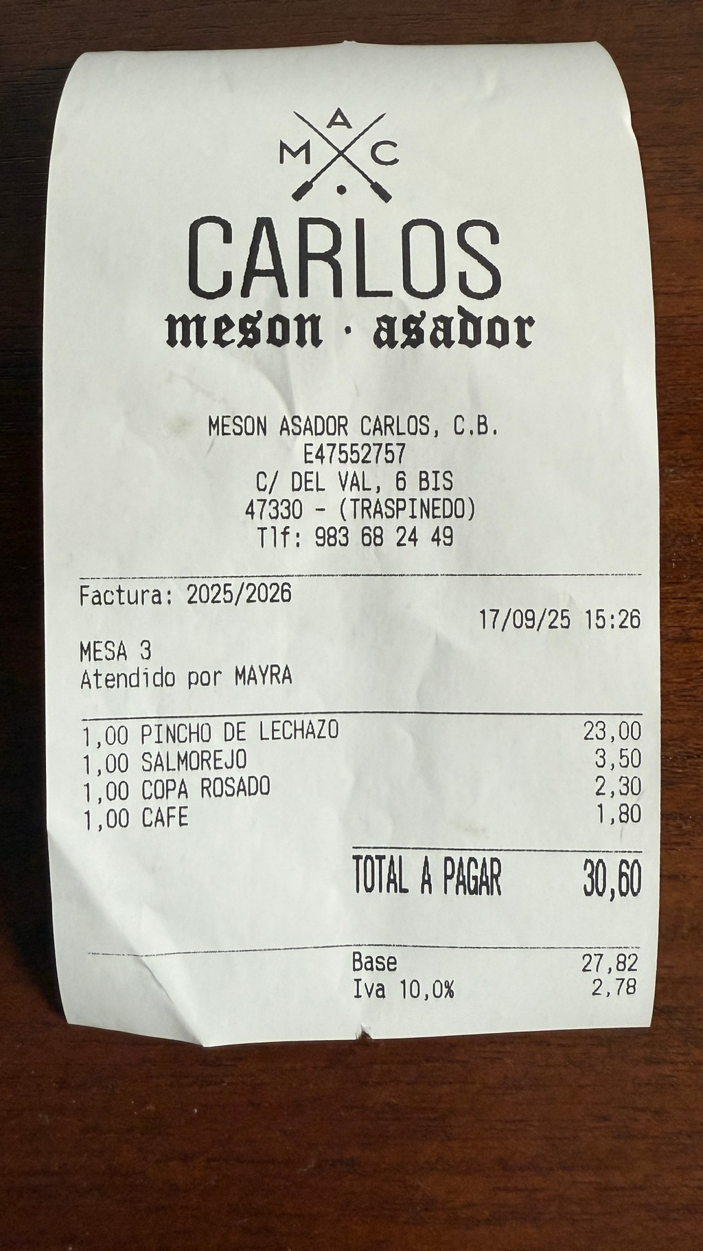 Mesón Carlos