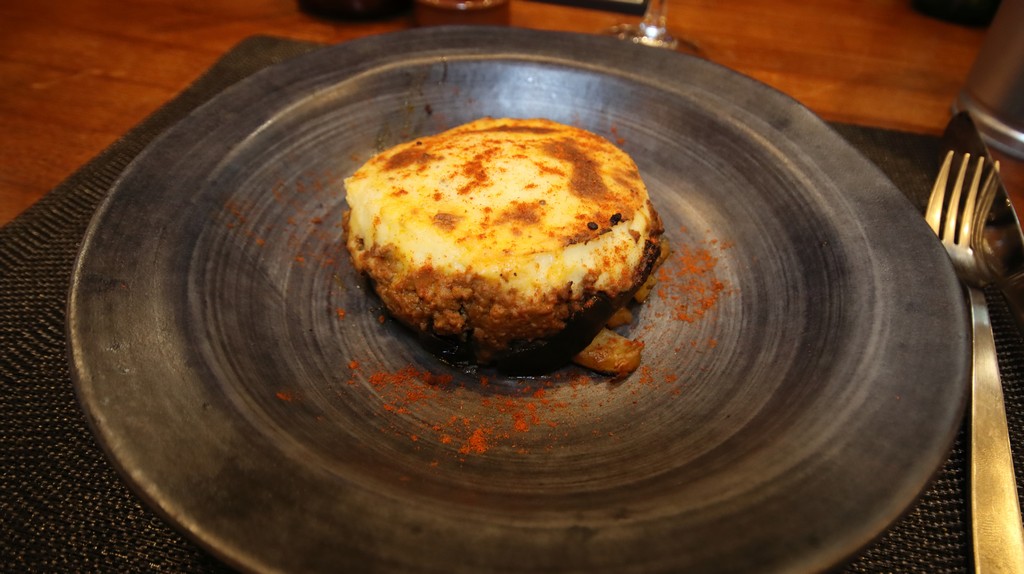 Y Griego moussaka