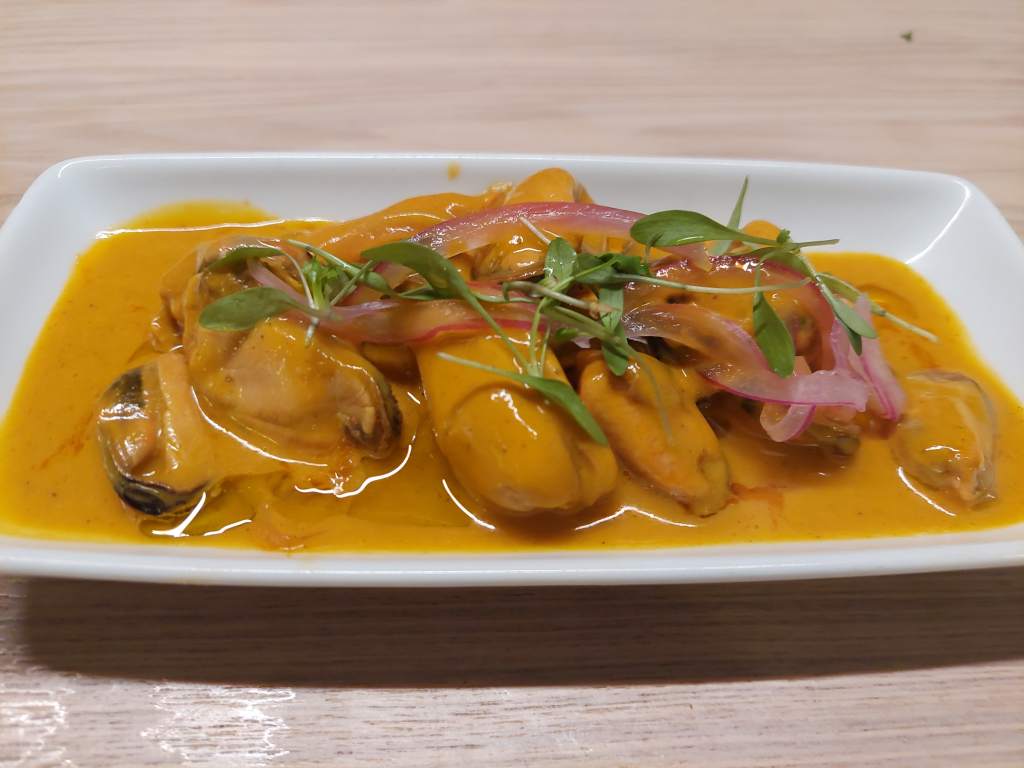 Mejillones en escabeche.