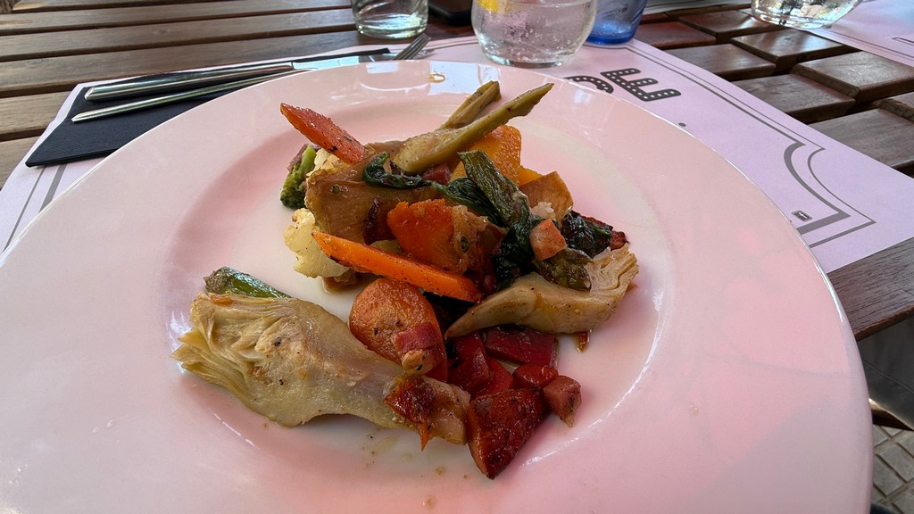 Salteado de verduras