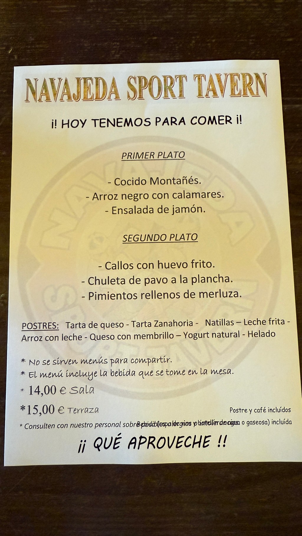 Navajeda Sport Tavern