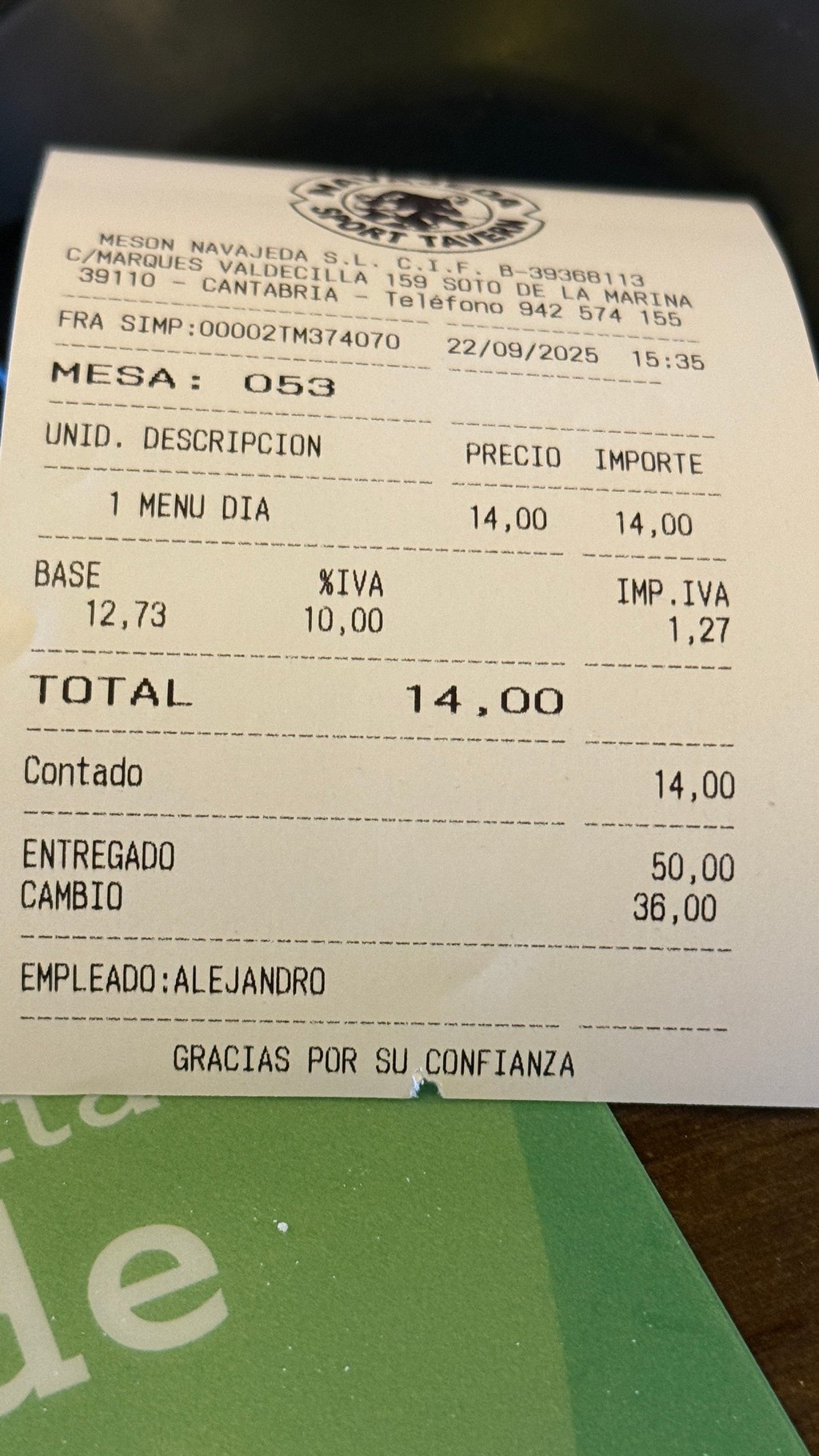 Navajeda Sport Tavern