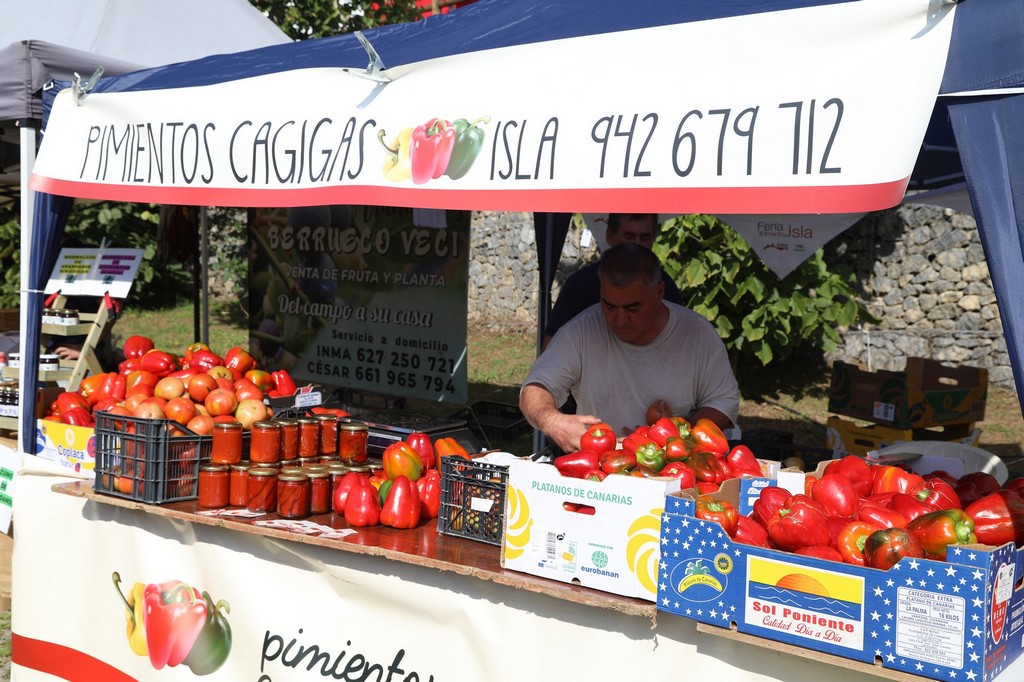 La huerta cántabra El pimiento de Isla