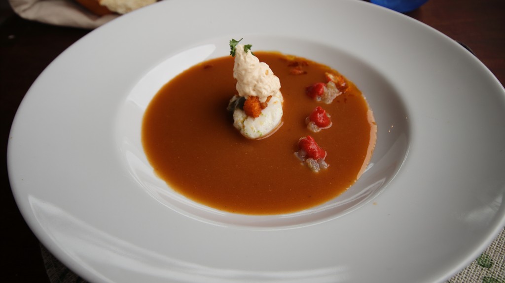 La sopa ganadora En San Sebastian Gastronomika La Pradera