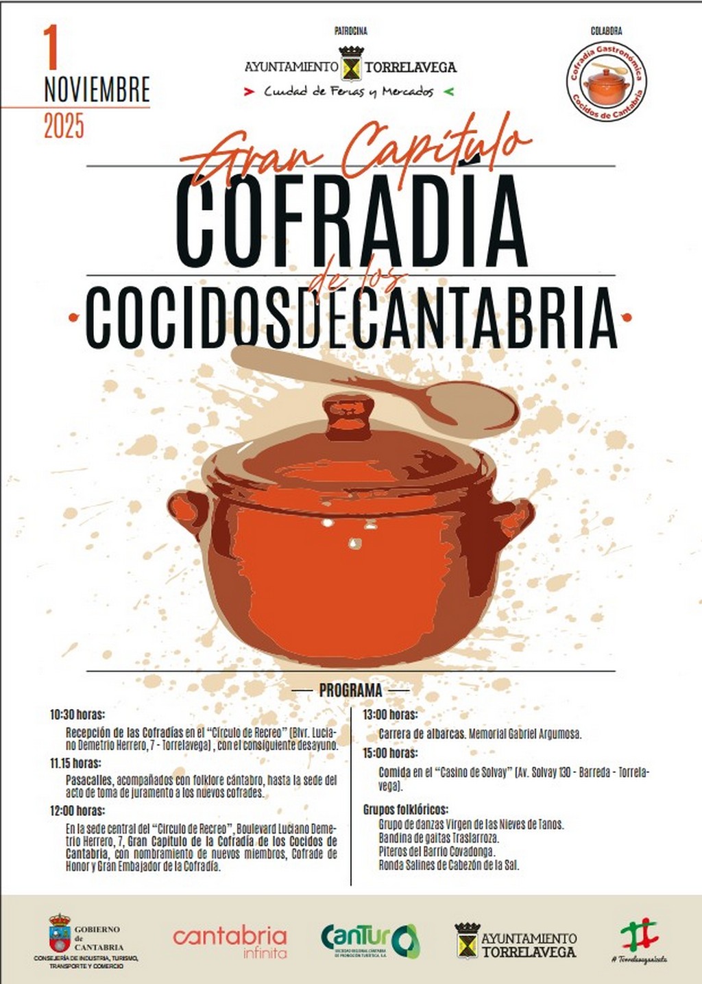 V Gran Capítulo La Cofradía de los Cocidos de Cantabria