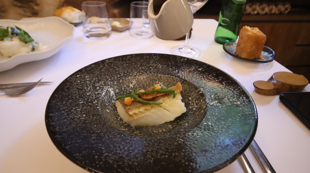 La Cartería bacalao en salsa de cocido