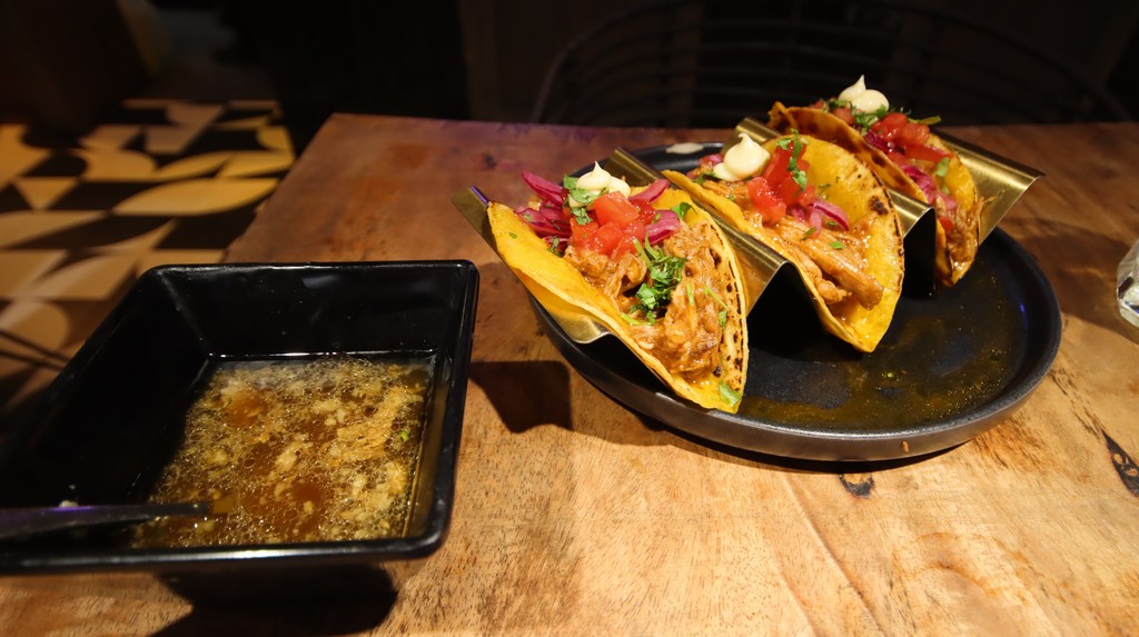 Tacos de pulled pork