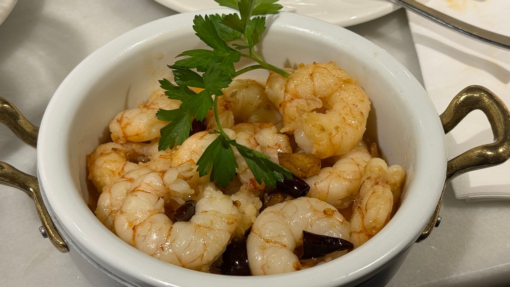Gambones al ajillo