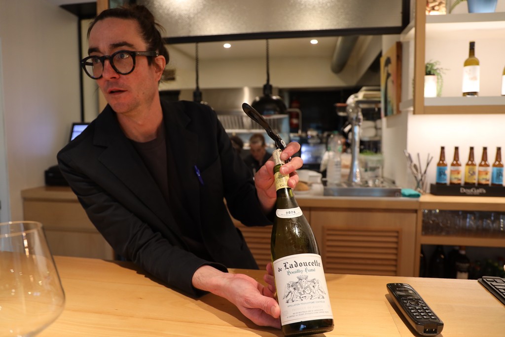 Pouilly-Fumé de Ladoucette LA Hermosa de alba