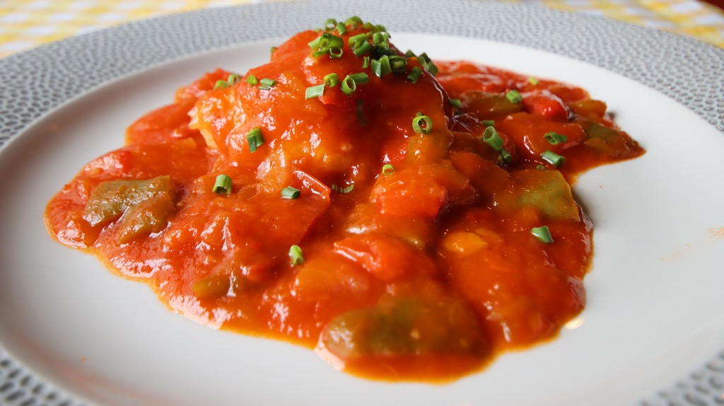 Bacalao a la vizcaína
